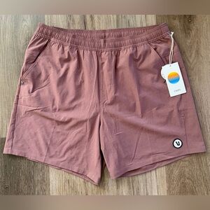 Vuori Men's Maverick Volley Shorts Lined Adobe Size Medium V3087 Athletic NWT